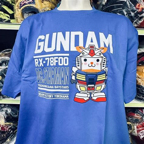 貳拾肆棒球 日本帶回日職棒橫濱dena 横浜dena Dbスターマン×gundam 鋼彈聯名tee Xxl Yahoo奇摩拍賣