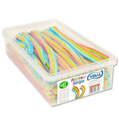 Vidal Rainbow Strips Pack Of 1 Total 200 Pieces Amazonde