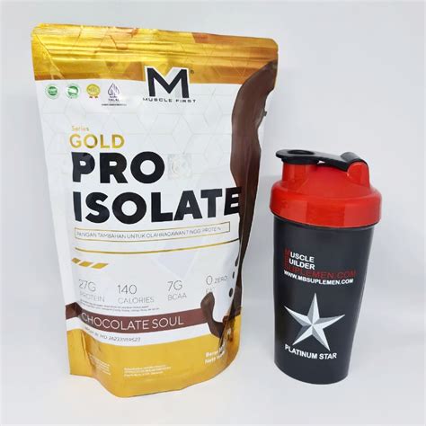 Jual Muscle First Pro Isolate M Grams Whey Protein Gold Series