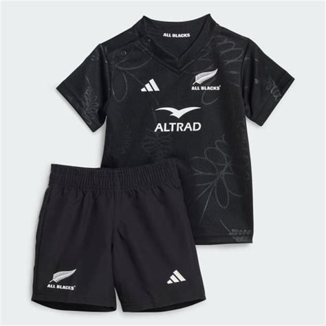 Adidas All Blacks Rugby Home Kit Kids Black Adidas Deutschland