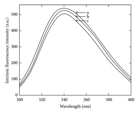 Intrinsic fluorescence of α amylase in the presence of cosolvents