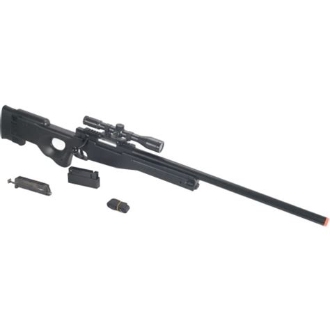 CYMA ZM52 L96 Bolt Action Airsoft Spring Sniper Rifle Color Black