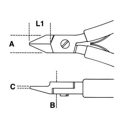 Beta Pince Coupante Diagonale De Pr Cision Becs Effil S