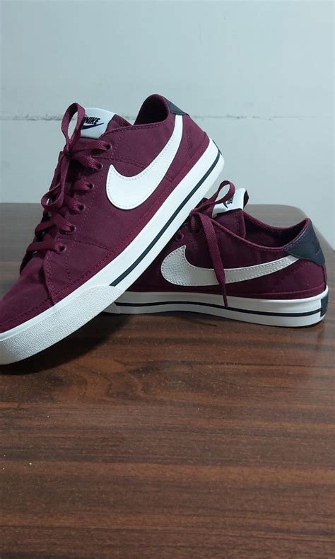 Nike Court Legacy Canvas Beetroot Men S Fashion Footwear Sneakers On