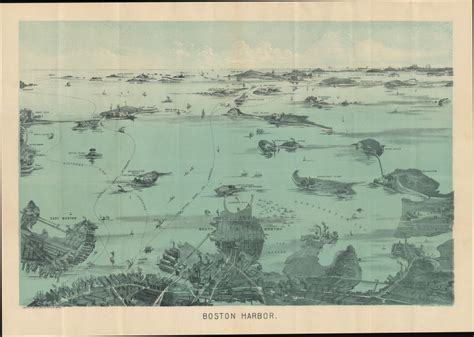 Boston Harbor.: Geographicus Rare Antique Maps