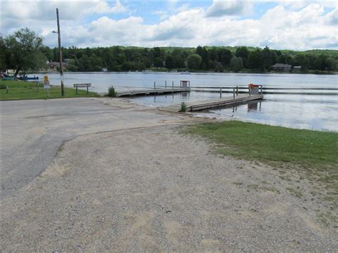 Intermediate Lake Thurston Park Trailhead Michigan Water Trails