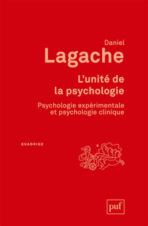 Amazon Fr L Unit De La Psychologie Psychologie Exp Rimentale Et