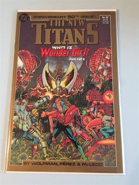 DC Comics The New Titans 50 VFNM On Mercari Teen Titans New Titan