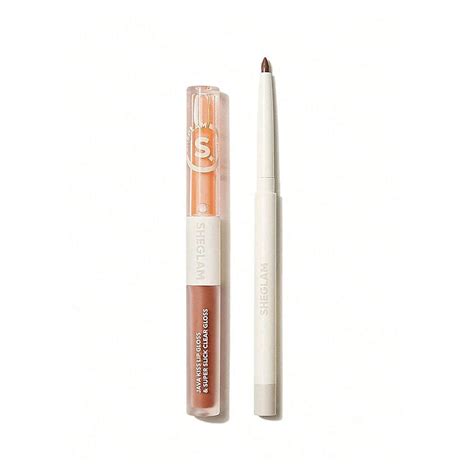 SHEGLAM Набор Soft 90 s Glam Lip Liner And Lip Duo Set Pouty Nude Lip Set купить по низким ценам