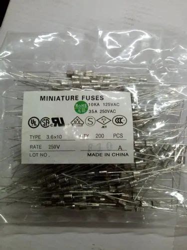 Axial Fuse Model Number Mm At Rs Piece In Mumbai Id