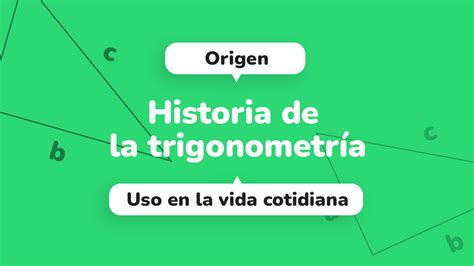 Historia De La Trigonometr A Descubre Donde Se Origino