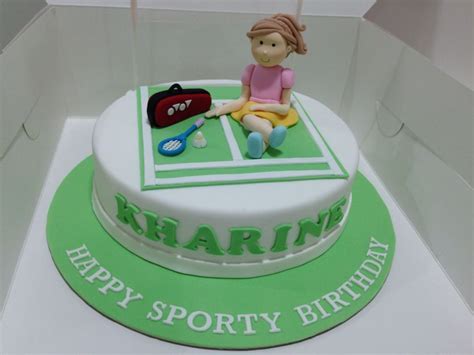 Badminton Cake Sport Cakes Kids Cake Cake