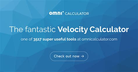 Velocity Calculator | Definition | Formula