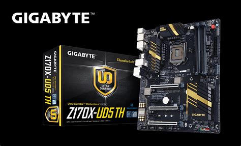 GIGABYTE 100 Series Z170X UD5 TH Motherboard Unboxing Overview YouTube