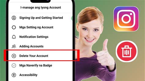 Paano Magtanggal Ng Instagram Account Nang Permanenteng Paano