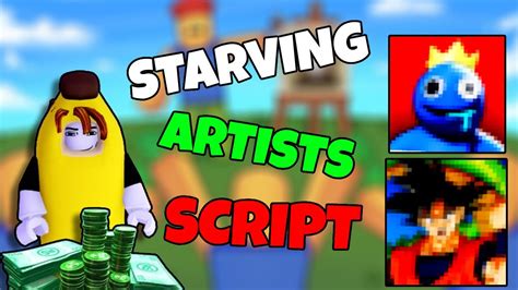 Updated Starving Artist Script Copy Art Gui Pastebin Youtube