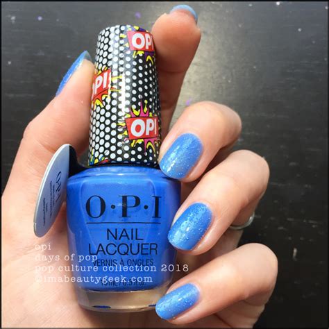 OPI POP CULTURE COLLECTION 2018 SWATCHES REVIEW Beautygeeks