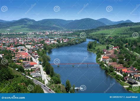 View On City Zilina, Slovakia Royalty Free Stock Photography - Image ...