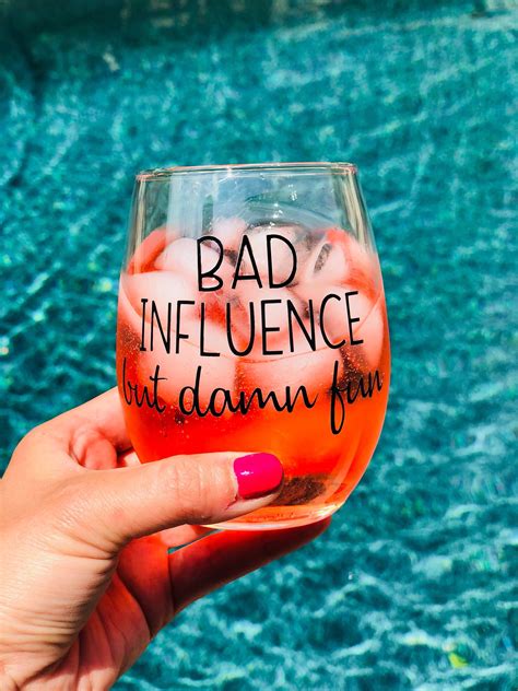 Funny Gifts For Friends Best Friends Bad Influence Good Humor Wine