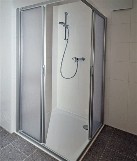 Fiberglass Shower Enclosure Installation - Glass Designs