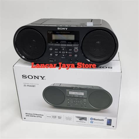 Jual Sony Zs Rs60bt Bluetooth And Portable Cd Boombox Original Sony Cd