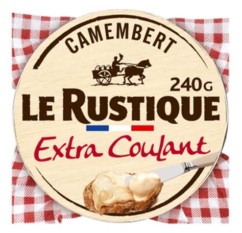 Camembert Extra Coulant Le Rustique 240 G La Belle Vie Courses