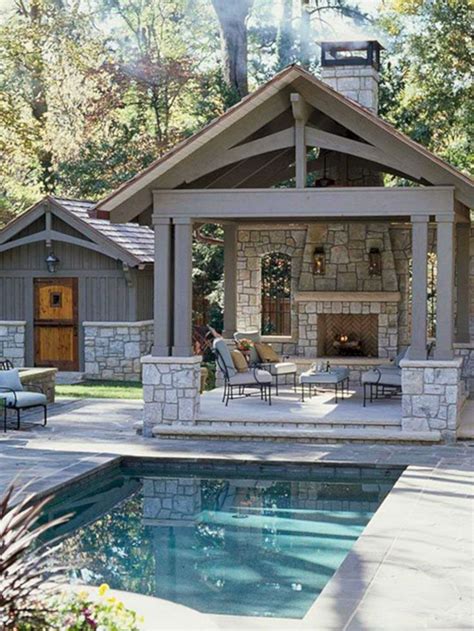 20+ Backyard Small Pool House Ideas - DECOOMO