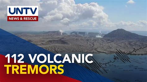 Bulkang Taal Nakapagtala Ng Volcanic Tremors Nitong January