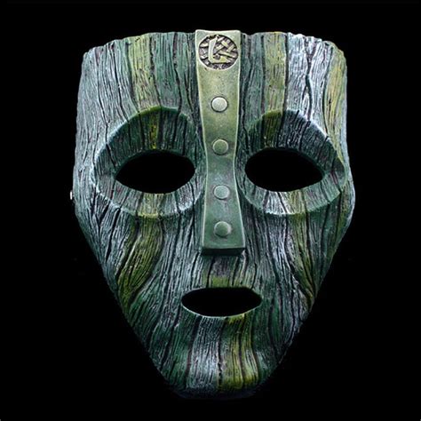 Grade Film Theme Halloween Resin Masks Jim Carrey Venetian Mask The God ...