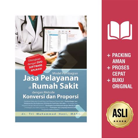 Jual Buku Model Pembagian Jasa Pelayanan Di Rumah Sakit Dengan Metode