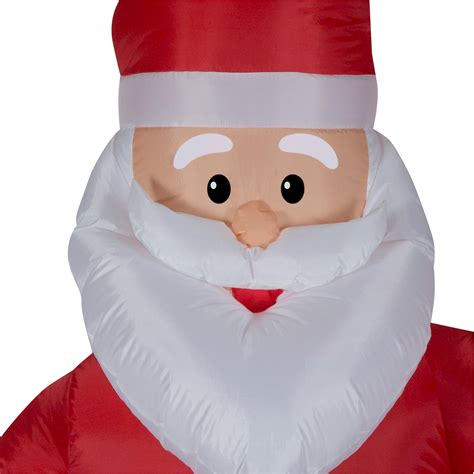 Airblown Inflatable Santa Sleigh with Gifts Scene 7.5ft Tall Christmas