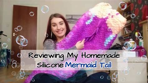 Reviewig My Diy Silicone Mermaid Tail Tail Review 1 Homemade Seamless Hybrid Tail Tutorial