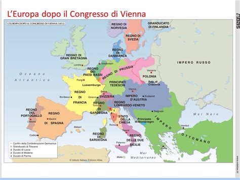 Cartina Politica Dell Europa Dopo Il Congresso Di Vienna Cartina Toscana