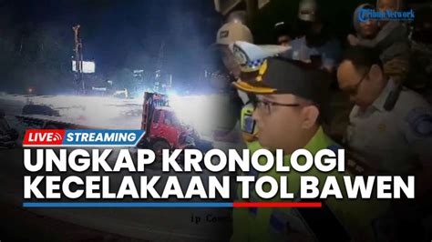 Kapolres Semarang Jelaskan Kejadian Kecelakaan Truk Di Exit Tol Bawen