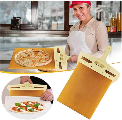 Sliding Pizza Peel Top Kitchen Gadget