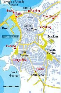 Naxos Hotels, Naxos Island Greece, Naxos Maps and Hora (Naxos Town map ...