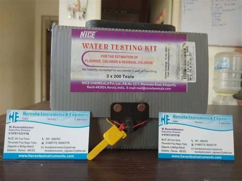 Handy Compact Total Hardness Test Kit Water Test Kit Brand Aquasol