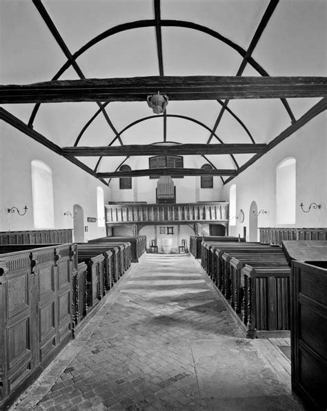 St John The Baptist Strensham Worcestershire The Nave Looking West