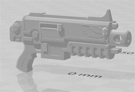 3D file Bolter from Boltgun (1/18 Scale) 👽・Design to download and 3D ...