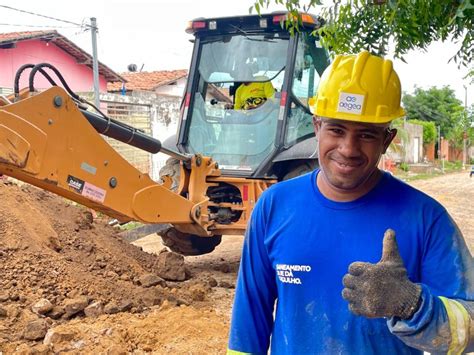 Águas de Timon segue obras de esgoto e visitas de agentes