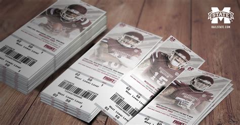 Mississippi State Football Season Tickets :: Behance