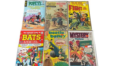 Vintage Comic Book Collection Lot Auction