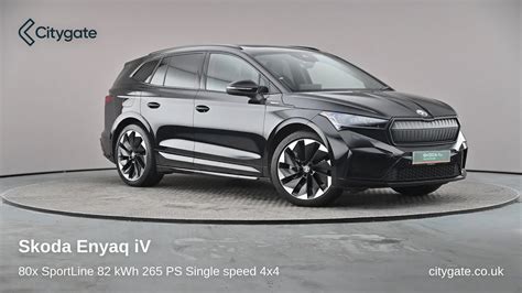 Skoda Enyaq Iv X Sportline Kwh Ps Single Speed X