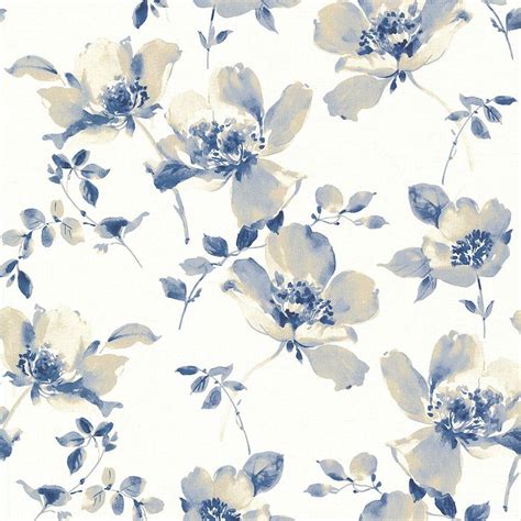 Blue Floral Wallpapers on WallpaperDog