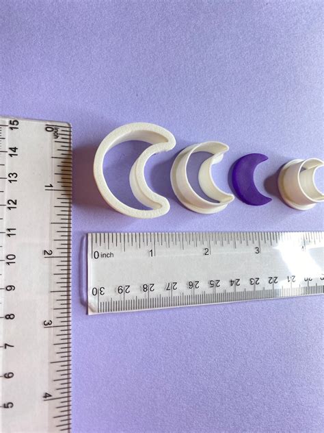 Moon Polymer Clay Cutter Earring Jewelry Making Etsy