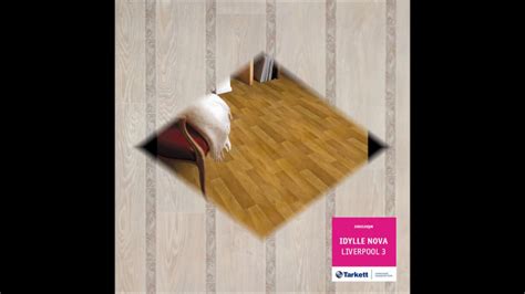 Линолеум Таркетт Идиллия Нова - YouTube