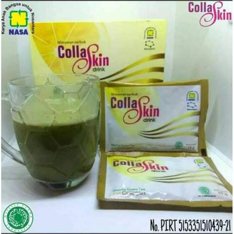 Jual Collaskin Drink Matcha Green Tea With Collagen Shopee Indonesia