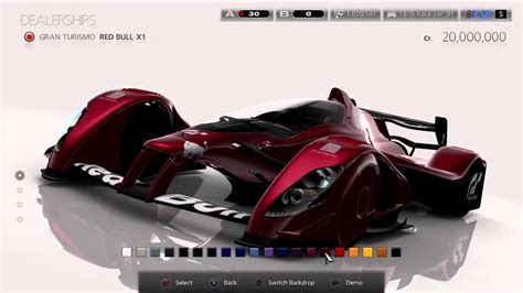 Gran Turismo 5 Red Bull X1 Fully Unveiled HD YouTube