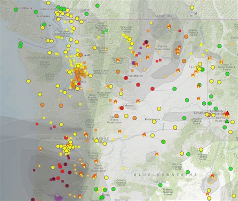 Washington Smoke Information Statewide Smoke Update