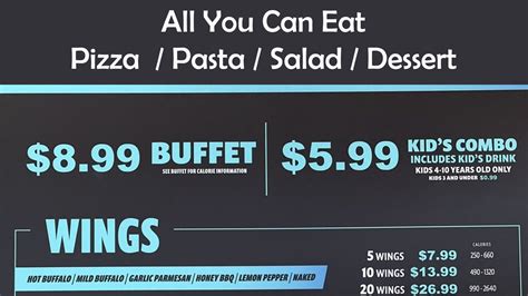 Home Cicis Buffet Price